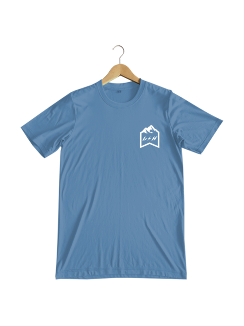 T SHIRT LH STEEL BLUE